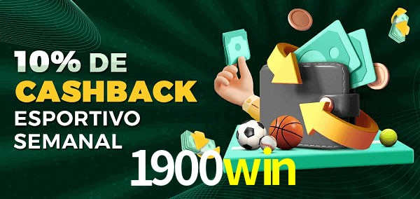 10% de bônus de cashback na 1900win